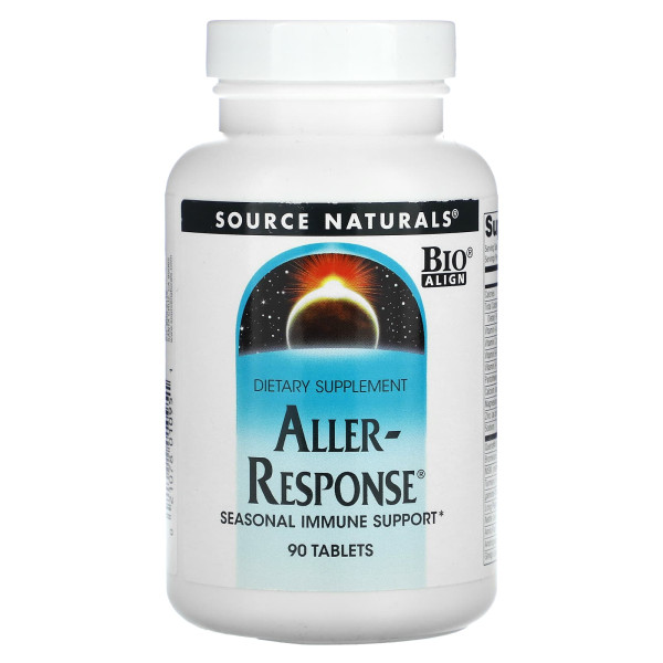 Комплекс від алергії, Aller-Response, Source Naturals, 90 таблеток