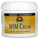 Крем з ліпосомами МСМ, MSM Cream, Source Naturals, 113,4 г