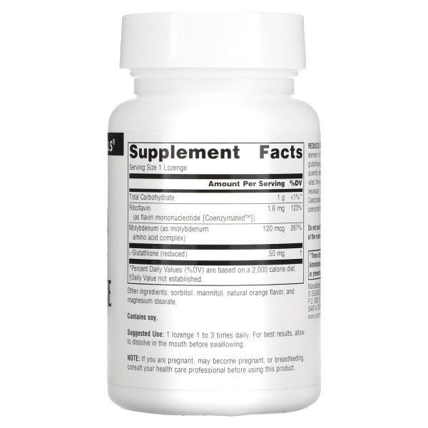 Глутатіон, Glutathione Complex, Source Naturals, 50 мг, 100 таб.