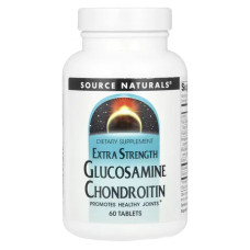 Глюкозамін та хондроїтин, Source Naturals Glucosamine Chondroitin, 60 таблеток