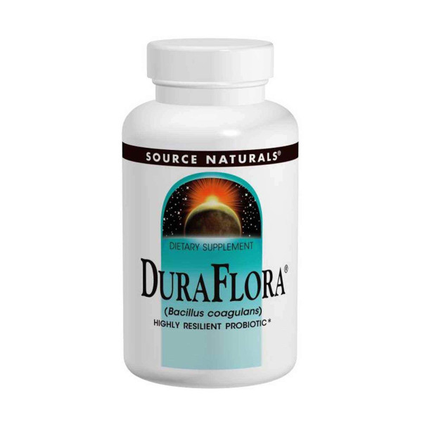 Пробіотик, DuraFlora, Source Naturals, 120 капсул