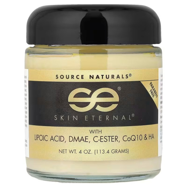 Нічний крем для обличчя, Skin Eternal Cream, Source Naturals, 113,4 г