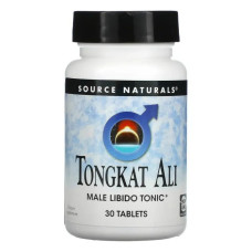 Тонгкат алі, Source Naturals Tongkat Ali, 30 таблеток