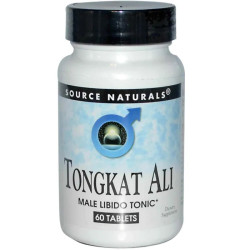 Репродуктивне здоров'я чоловіків, Source Naturals Tongkat Ali, 60 таблеток