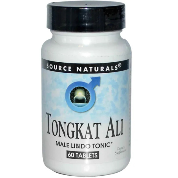 Репродуктивное здоровье мужчин, Tongkat Ali, Source Naturals, 60 таблеток