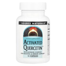 Кверцетин активований, Source Naturals Activated Quercetin, 50 капсул