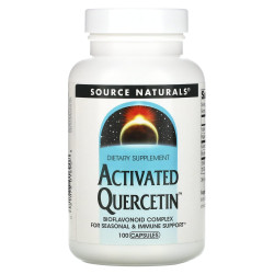 Кверцетин, Source Naturals Activated Quercetin, 100 капсул
