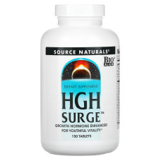 Гормон роста 150 таблеток, Source Naturals HGH Surge, дополнительная информация