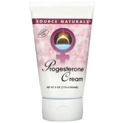 Крем с прогестероном, Source Naturals Progesterone Cream, 113,4 г