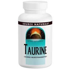 Таурин 1000 мг, Source Naturals Taurine 1000, 240 капсул