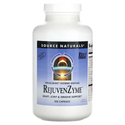 Ферменты для пищеварения, RejuvenZyme, Source Naturals, 500 капсул