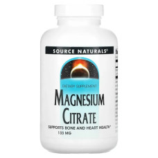 Магній цитрат 133 мг, Source Naturals Magnesium Citrate, 90 капсул