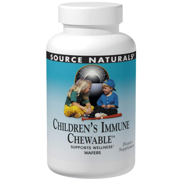 Зміцнення імунітету для дітей, Children's Immune Chewable, Source Naturals, 30 жувальних цукерок
