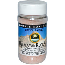 Гімалайська кам'яна сіль, Source Naturals Himalayan Rock Salt, 227 г