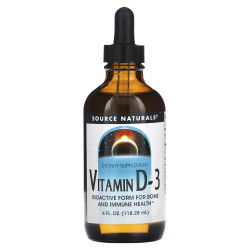 Вітамін D3 118.28 мл., Source Naturals Vitamin D3, рідкий