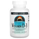 Витамин D-3, Vitamin D-3, Source Naturals, 5000 МЕ (125 мкг), 240 капсул