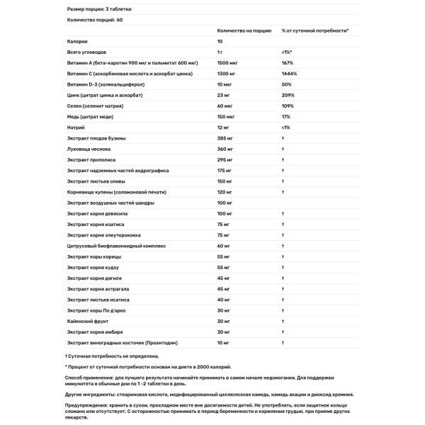 Імунний захист (формула), Wellness Formula, Source Naturals, трав'яний комплекс, 180 таблеток