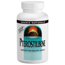 Птеростильбен, Source Naturals Pterostilbene, 50 мг, 120 кап.
