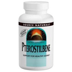 Птеростильбен, Source Naturals Pterostilbene, 50 мг, 120 кап.