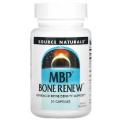 Підтримка густини кісток, Source Naturals MBP Bone Renew, 30 капсул