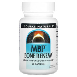 Поддержка плотности костей, Source Naturals MBP Bone Renew, 60 капсул