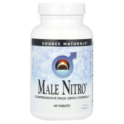 Репродуктивне здоров'я чоловіків, Source Naturals Male Nitro, 60 таблеток