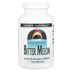 Гірка диня, Source Naturals Bitter Melon, екстракт 120 капсул