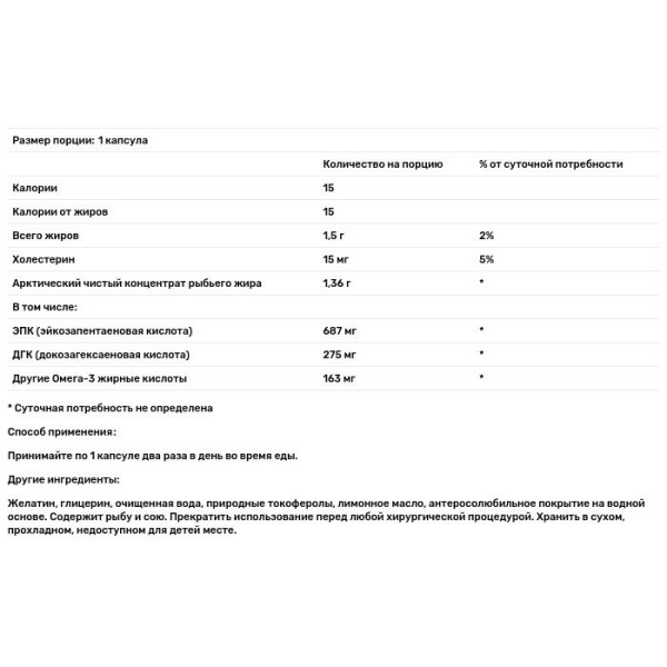 Рыбий жир в капсулах, Omega-3 Fish Oil, Source Naturals, арктический, 1125 мг, 60 капсул