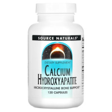 Гідроксіапатит кальцію 120 кап., Source Naturals Calcium Hydroxyapatite, для здоров'я кісток