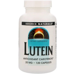 Лютеїн 20 мг, Source Naturals Lutein, 120 капсул