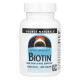 Біотин, Biotin, Source Naturals, 5000 мкг, 200 таблеток