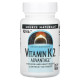 Вітамін К2, повна формула, Vitamin K2 Advantage, Source Naturals, потужність 2200 мкг, 120 таблеток