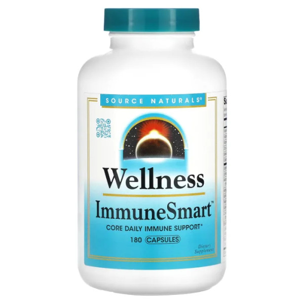 Імунний захист, Wellness ImmuneSmart, Source Naturals, 180 капсул