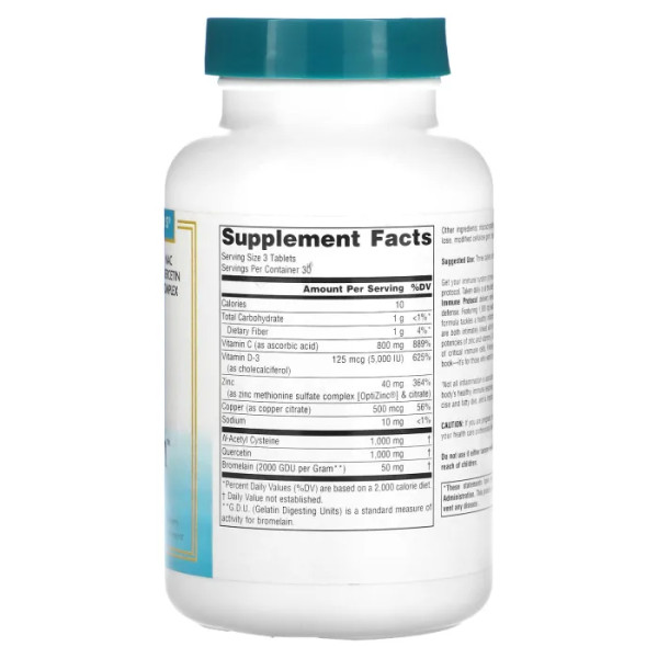 Імунний захист, Wellness NA-Cetin, Source Naturals, 90 таблеток