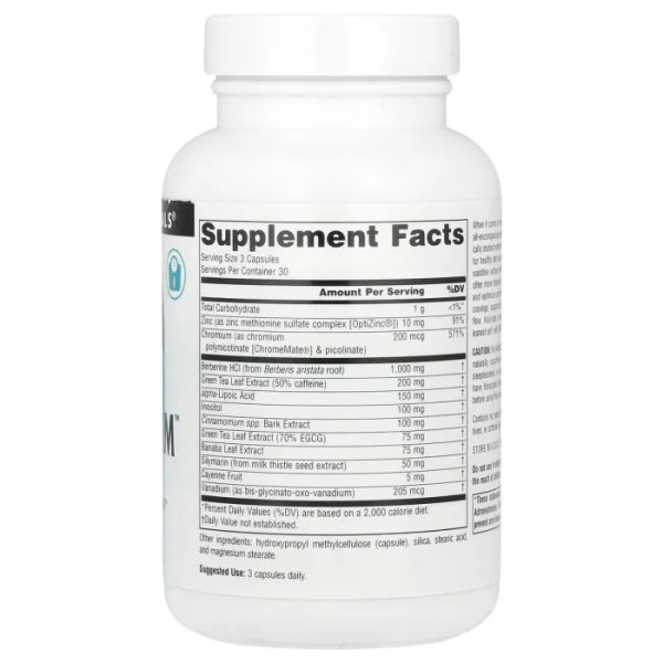 Берберін комплекс, BerberTrim™, Source Naturals, керування вагою, 90 капсул