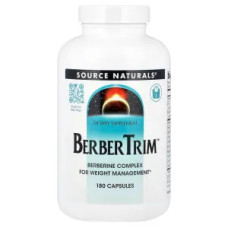 Берберін комплекс для контролю ваги, Source Naturals BerberTrim, 180 капсул
