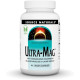 Магній ультра, Ultra-Mag, Source Naturals, 5-в-1, розслаблює м'язи та заспокоює нерви, 90 веганських капсул