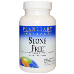 Поддержка почек, Planetary Herbals Stone Free, 820 мг, 90 таблеток