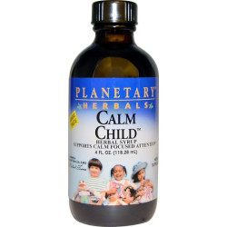 Спокійна та уважна дитина, Calm Child Planetary Herbals, трав'яний сироп, 118,28 мл