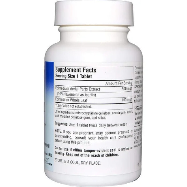 Горянка, сексуальне здоров'я, Horny Goat Weed, Planetary Herbals, 600 мг, 90 таблеток