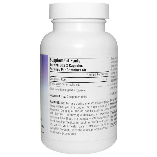 Донг Квай, Dong Quai, Planetary Herbals, 550 мг, 120 капсул