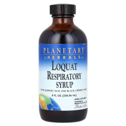 Сироп для дихальної системи, Planetary Herbals Loquat Respiratory Syrup, мушмула, 236.56 мл