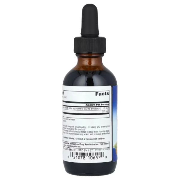 Очищення організму від важких металів, Cilantro Heavy Metal Detox™ з Chlorella, Planetary Herbals, з хлорелою, 59,14 мл