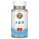 Вітаміни A і D, Vitamin A & D, KAL, 100 гелевих капсул