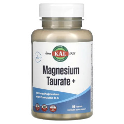 Магній таурат 400 мг, KAL Magnesium Taurate+, 90 таблеток