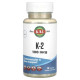 Вітамін К-2, Vitamin K-2, KAL, 100 мкг, 60 рослинних капсул
