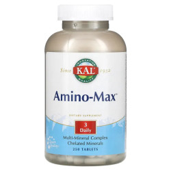 Мультимінерали, KAL Amino-Max, 250 таблеток