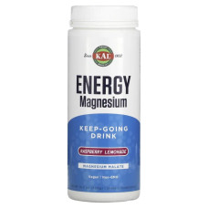 Магній для енергії KAL Energy Magnesium, смак малина-лимон, 405 г