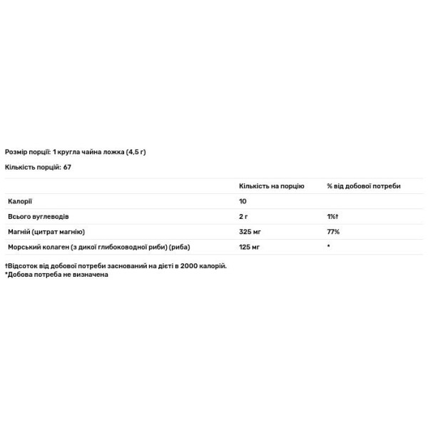 Магній для краси, Pretty Magnesium, KAL, напій зі смаком граната, 301 г