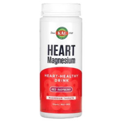 Магний таурат для сердца, Heart Magnesium KAL, 445 г, со вкусом красная малина